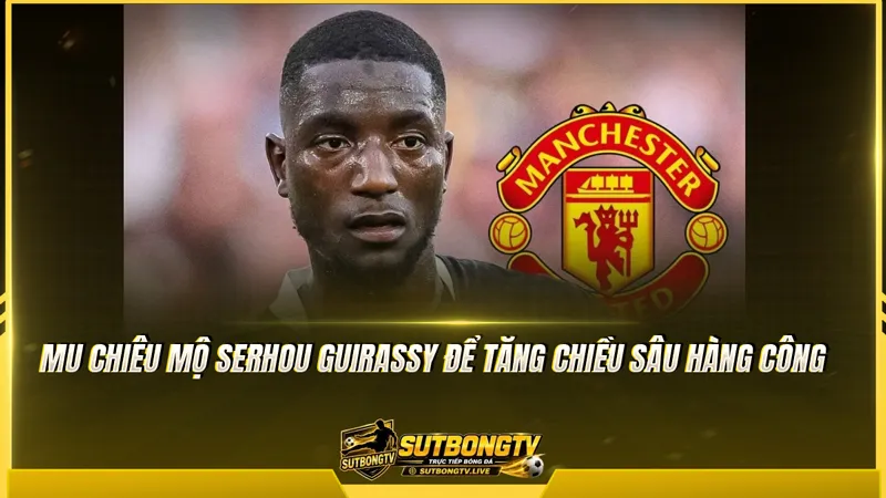 MU chiêu mộ Serhou Guirassy để tăng chiều sâu hàng công